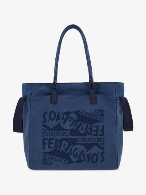 Ferragamo tote bag with logo