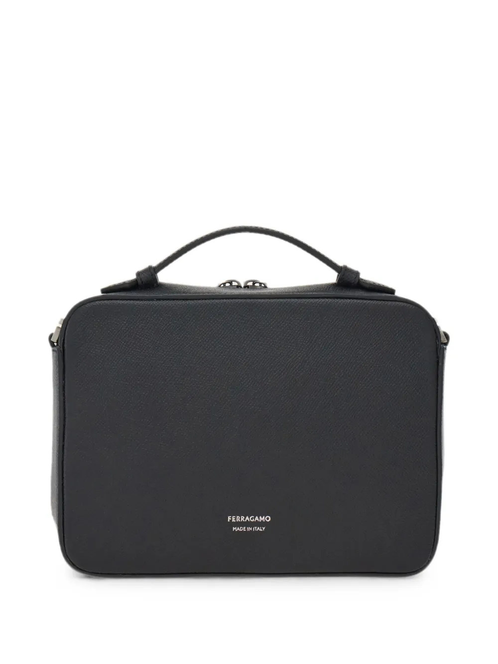 Ferragamo Gancini crossbodytas Zwart