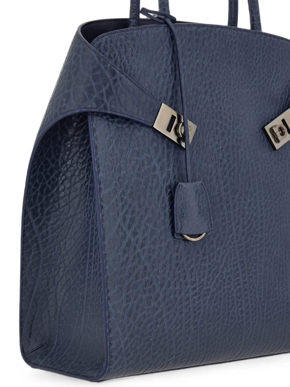 Ferragamo Hug tote bag Blauw
