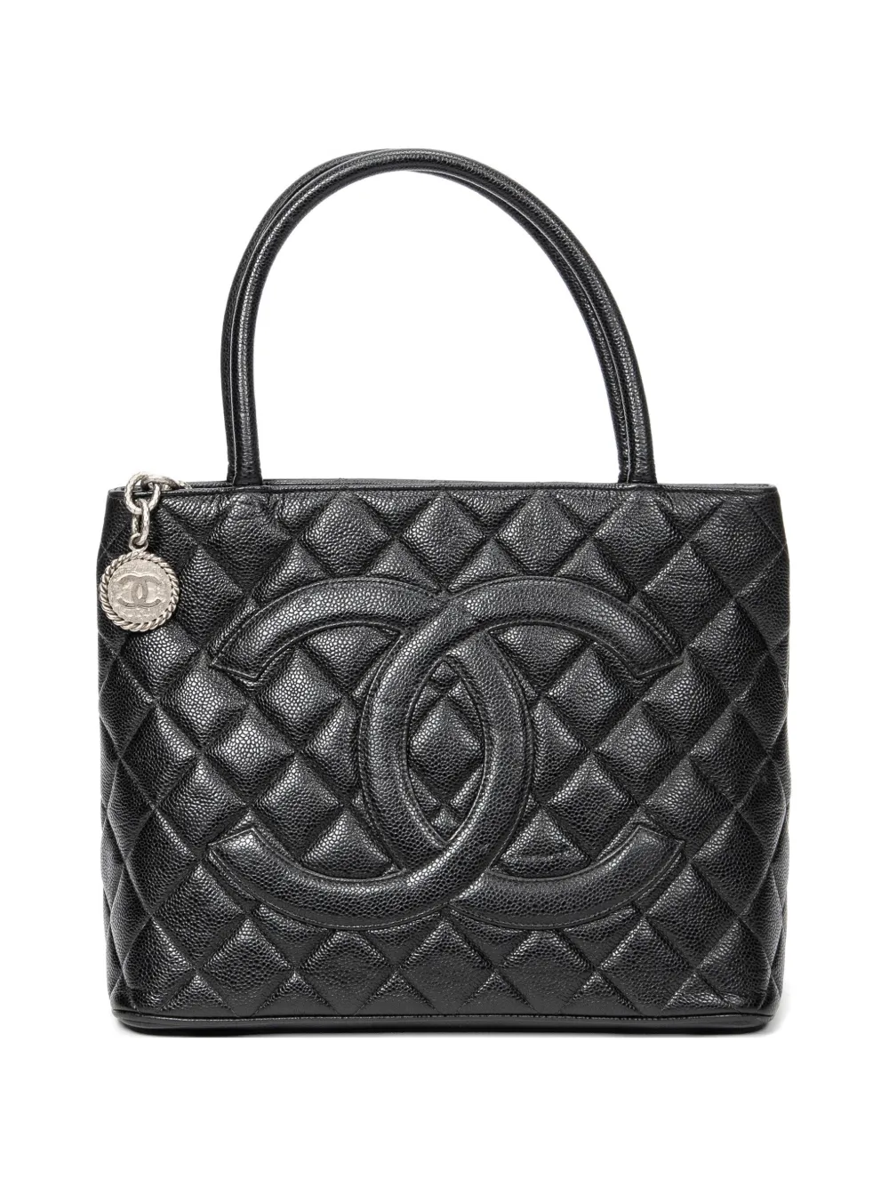 CHANEL Pre-Owned CC quilted tote bag - Nero