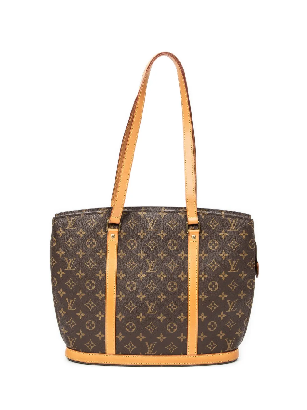 Louis Vuitton Pre-Owned Babylone Monogram leather-trim shoulder bag - Brown