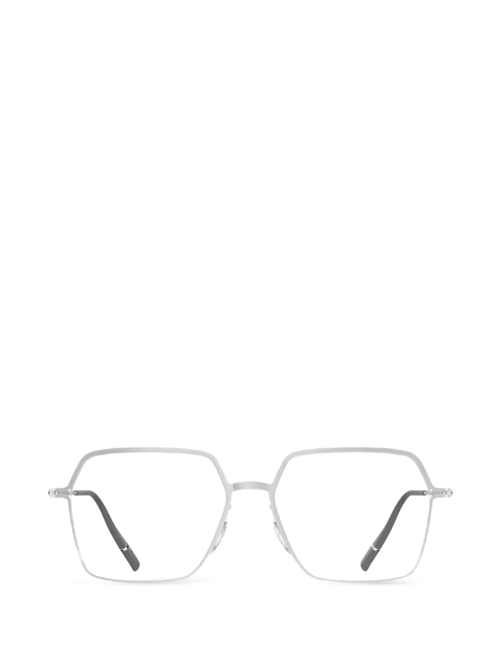 Silhouette Titanium Reframed geometric-frame glasses - Argento