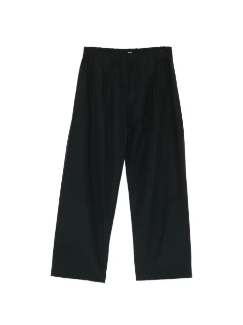 Apuntob pleated wide-leg trousers