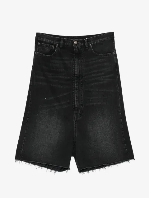 Maison Margiela short en jean à bords francs