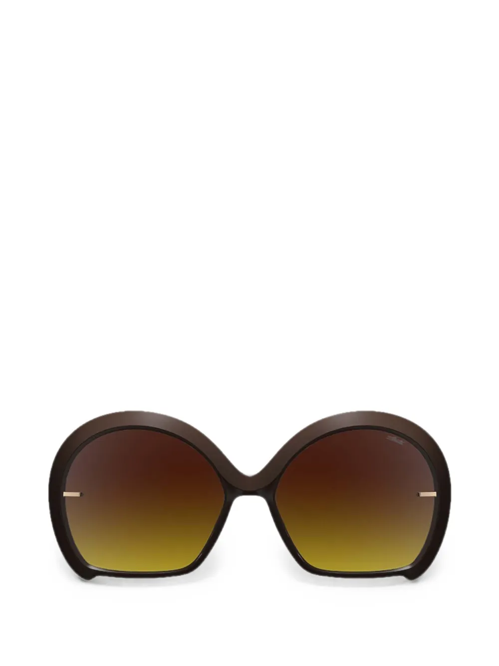 Silhouette Dora One round-frame sunglasses - Marrone
