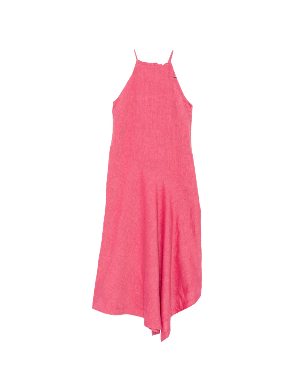 Xacus asymmetric-hem maxi dress - Rosa