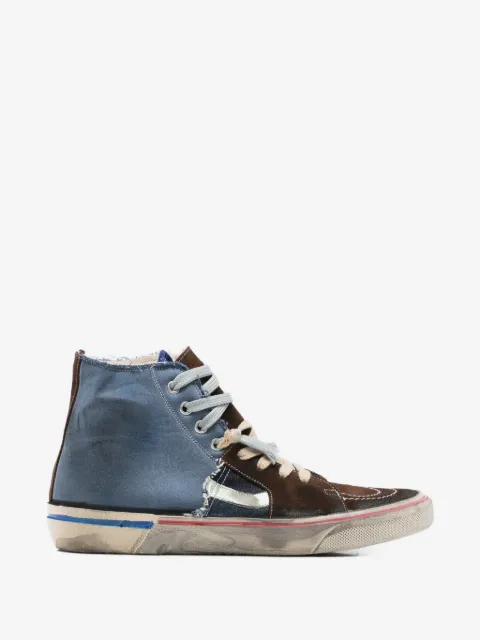 PAUL EASTERLIN Calystar distressed panelled sneakers