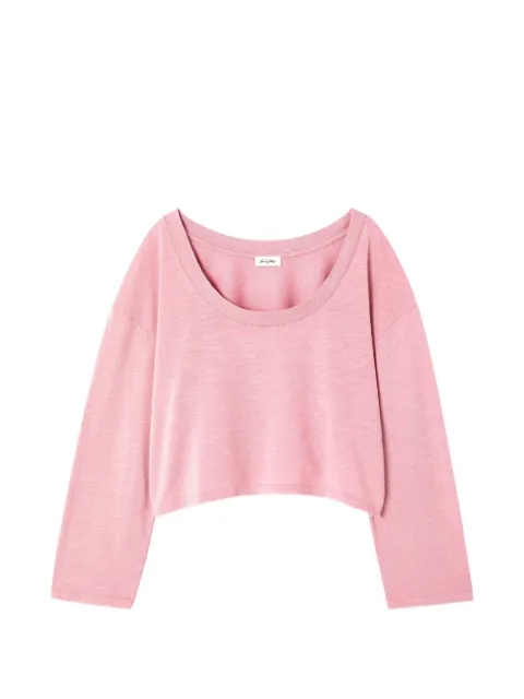 American Vintage Pojy U-neck long-sleeve T-shirt