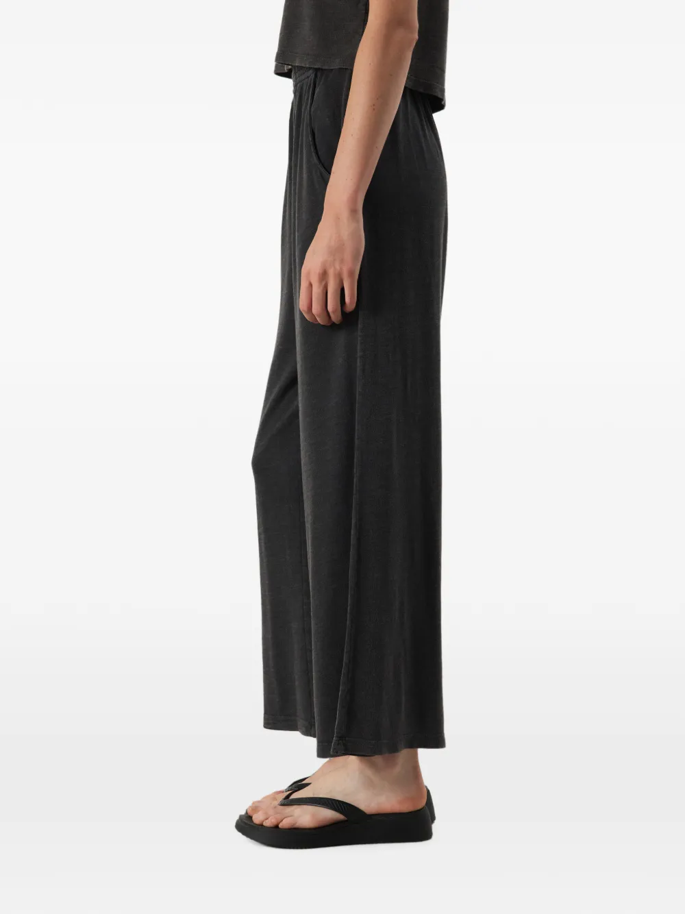 American Vintage Pojy trainingsbroek met wijde pijpen Grijs