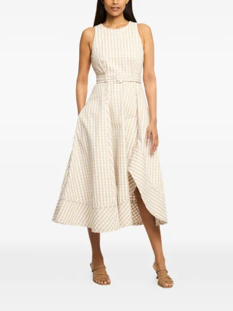 Cinq A Sept robe Zelda à carreaux vichy