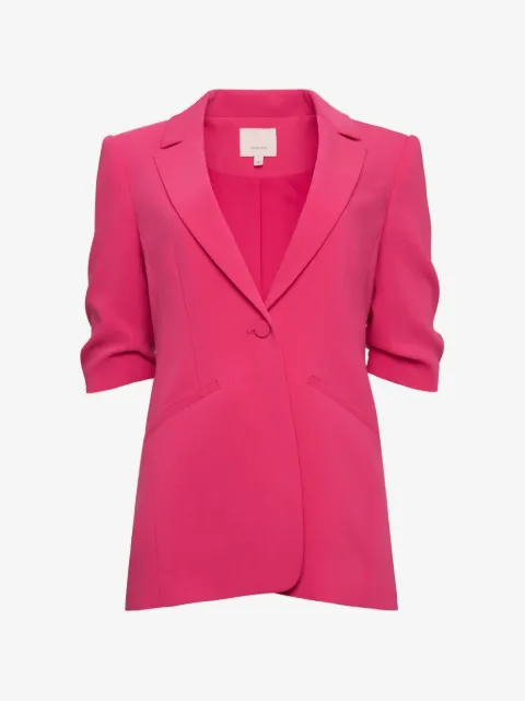 Cinq A Sept Khloe short-sleeve blazer