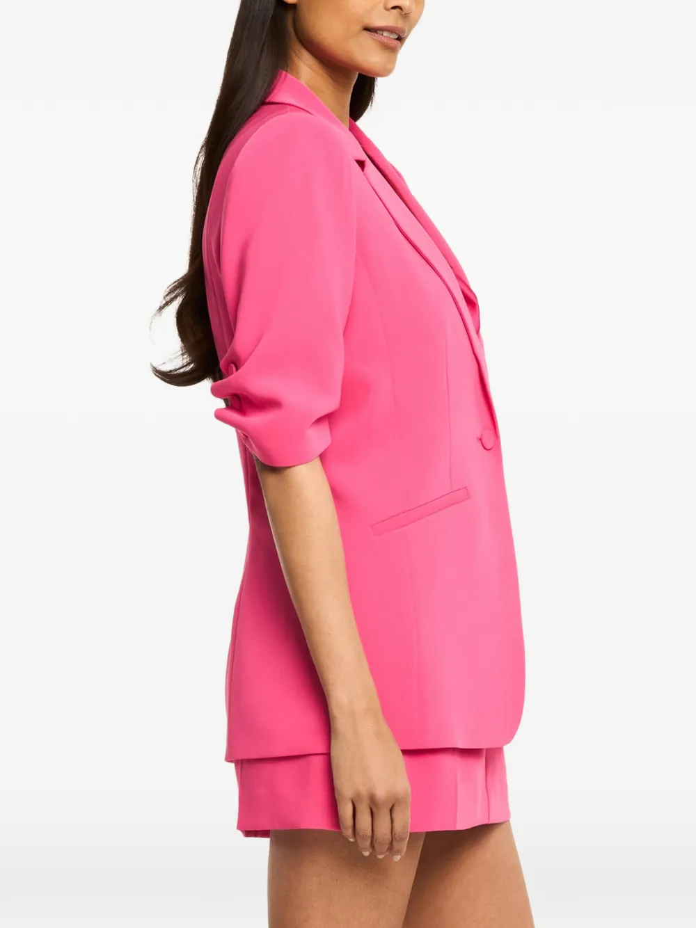 Cinq A Sept Khloe blazer met korte mouwen Roze