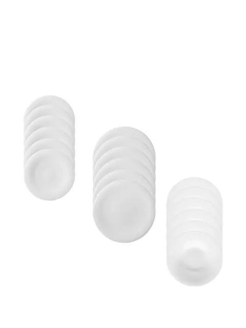 Sambonet Neve bone china dinner set (set of 18)