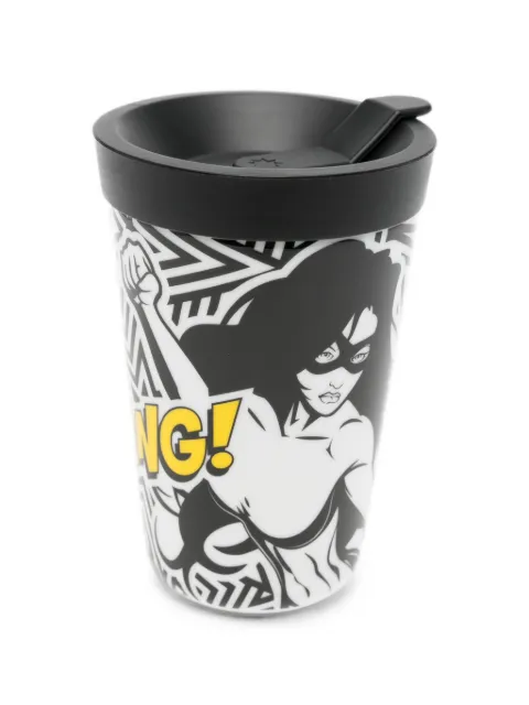 SIEGER by FÜRSTENBERG Glamour Girl comic-print coffee cup (400ml)