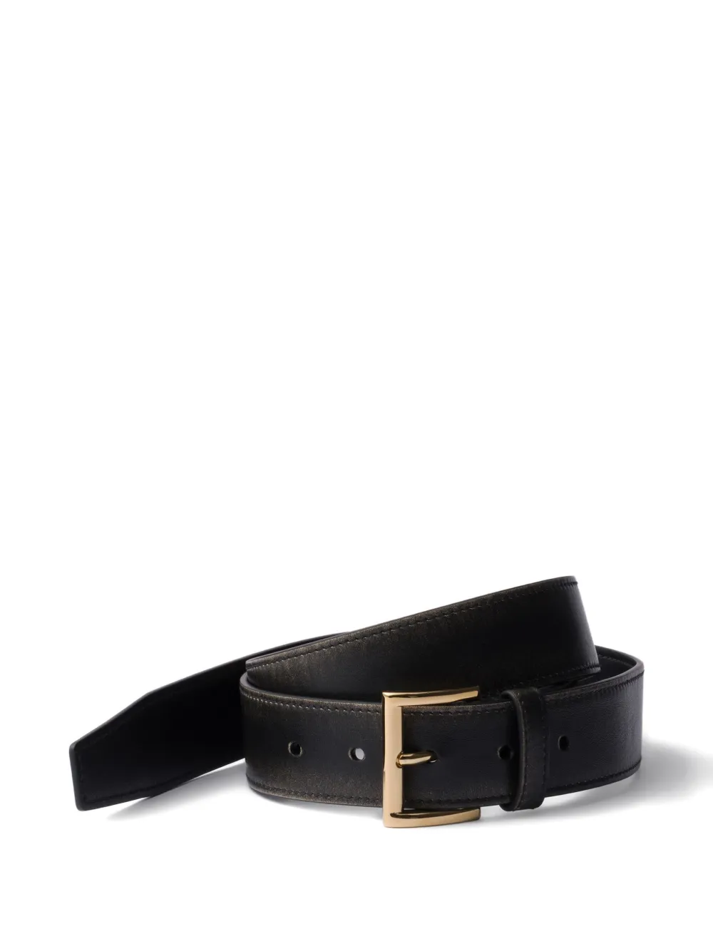 Prada leather belt - Schwarz