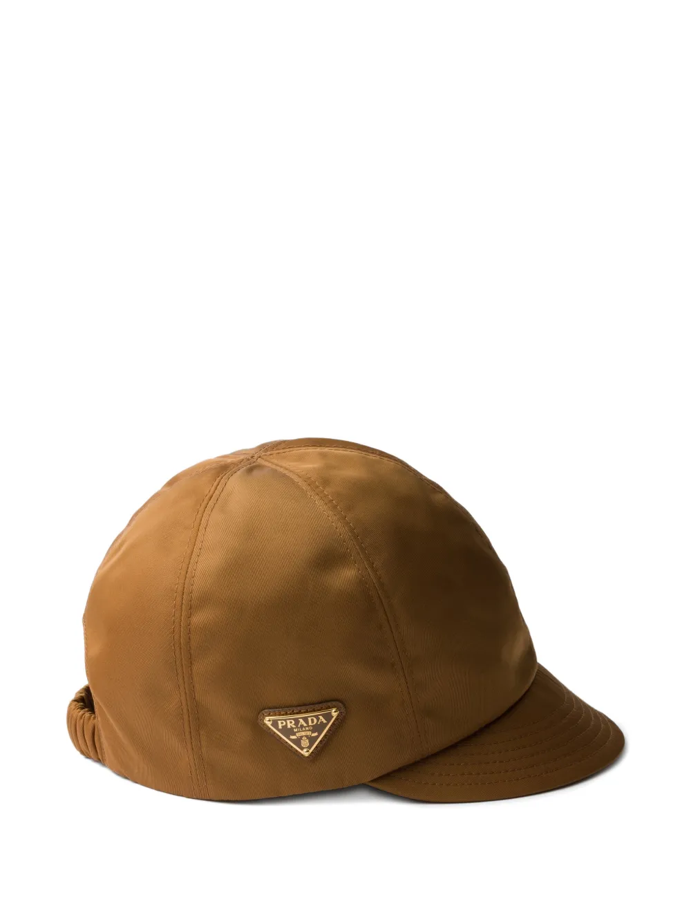  Prada Gorra Re-nylon - Marrón 