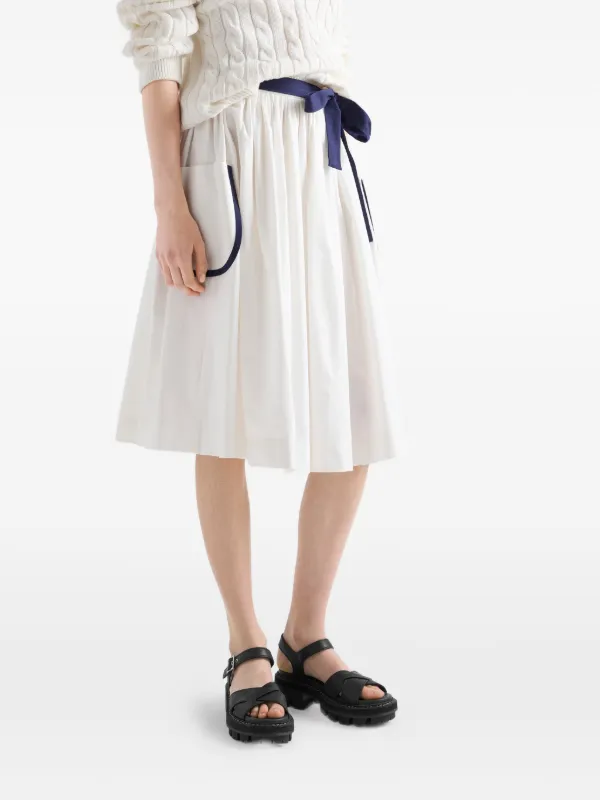 PRADA レザー　サンダル Prada レザー サンダル | ブラック | FARFETCH JP