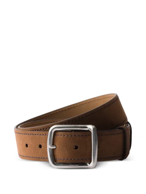 Prada Nubuck leather belt