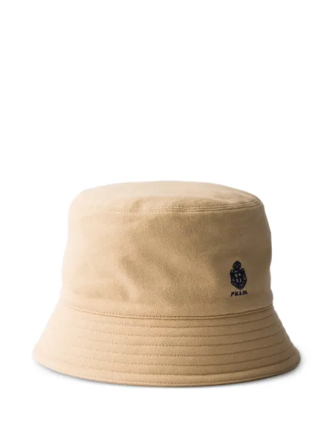 Prada Old piqué bucket hat