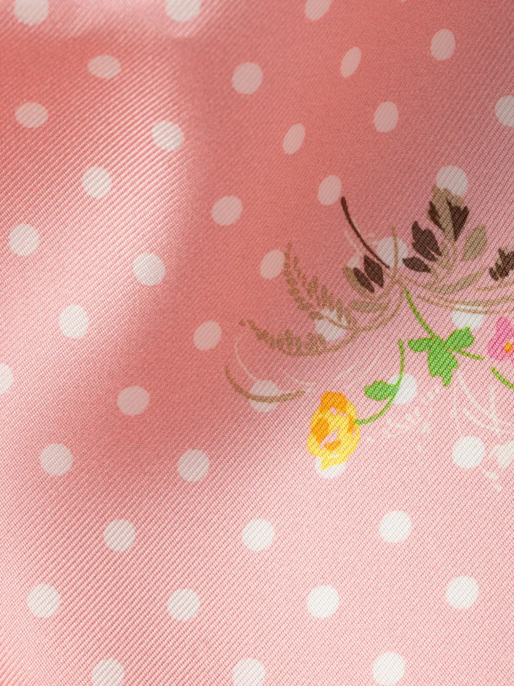 Prada Zijden twill sjaal met print Roze
