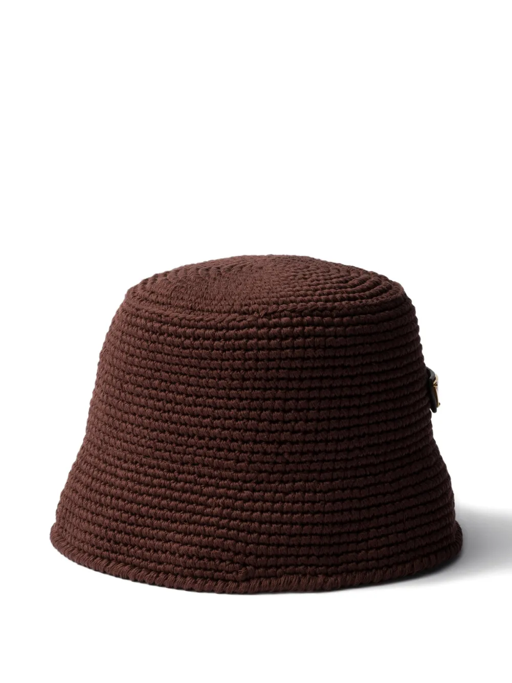 Prada Gehaakte vissershoed Bruin