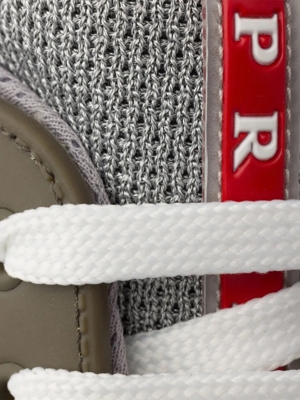 Prada America's Cup sneakers van fietsstof en rubber Groen