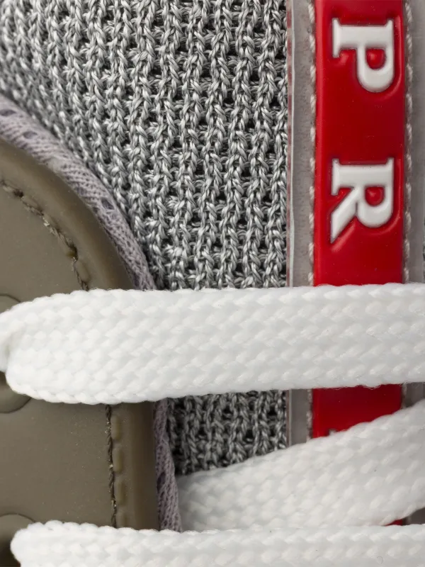 Prada America's Cup Soft Rubber And Bike Fabric Sneakers | Green