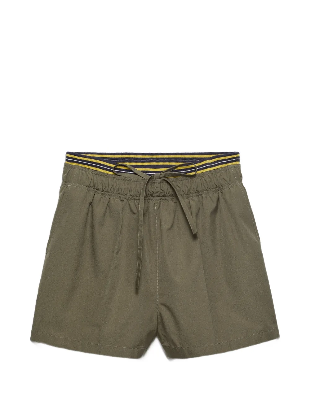 Prada poplin shorts - Verde