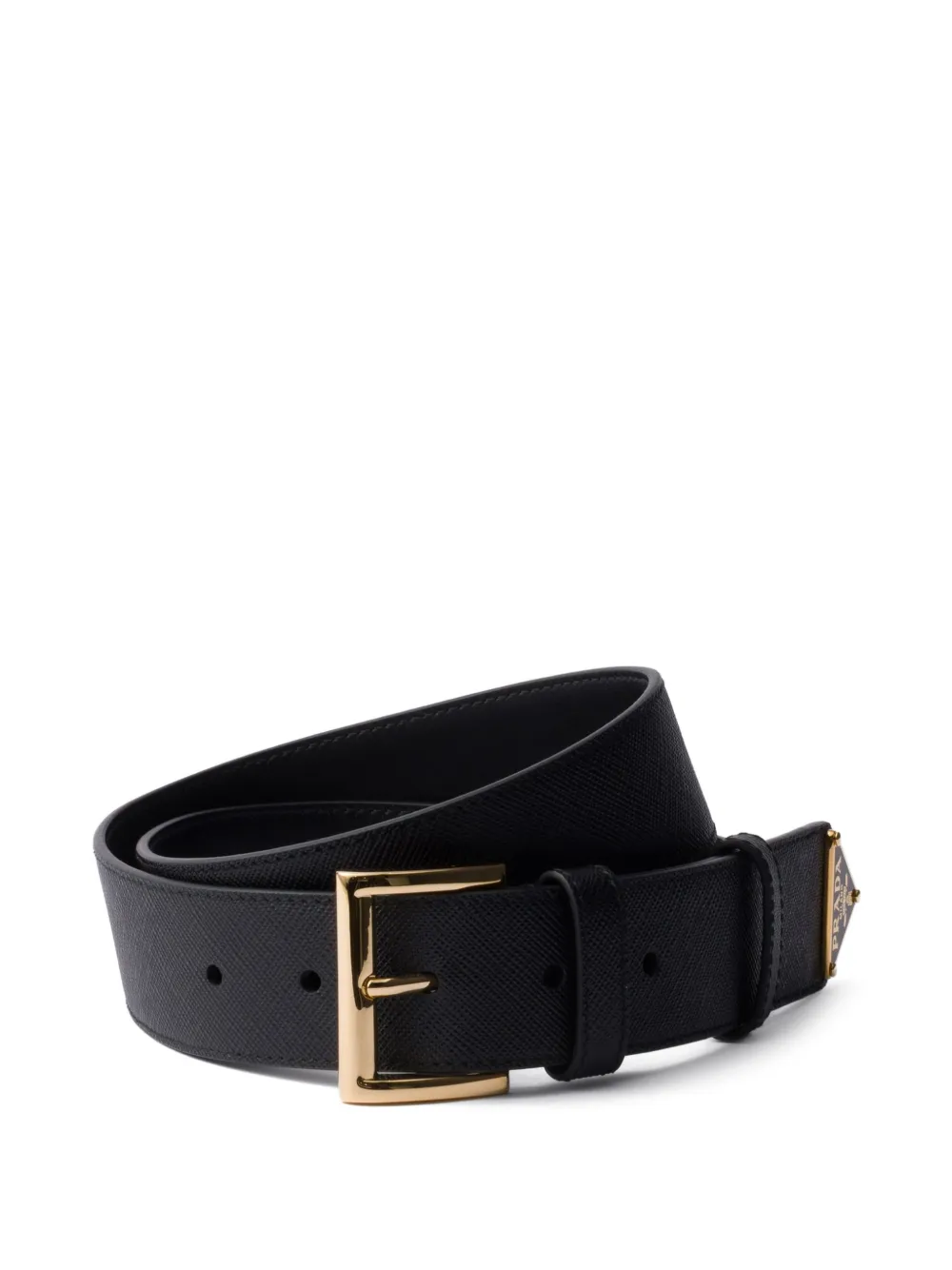 Prada Saffiano-leather belt - Nero