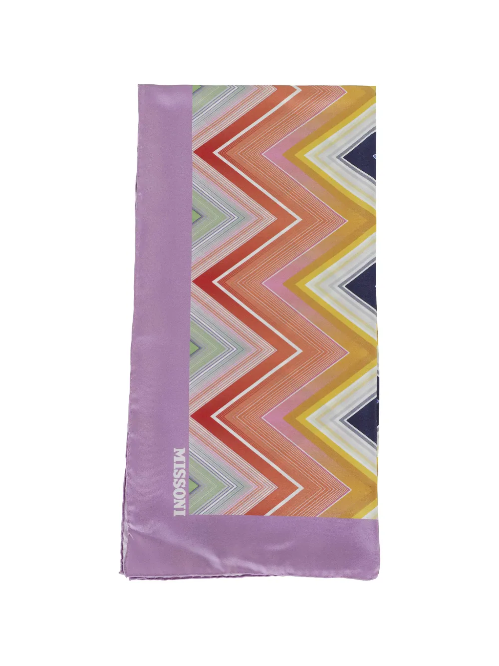Missoni zigzag-print scarf - Viola
