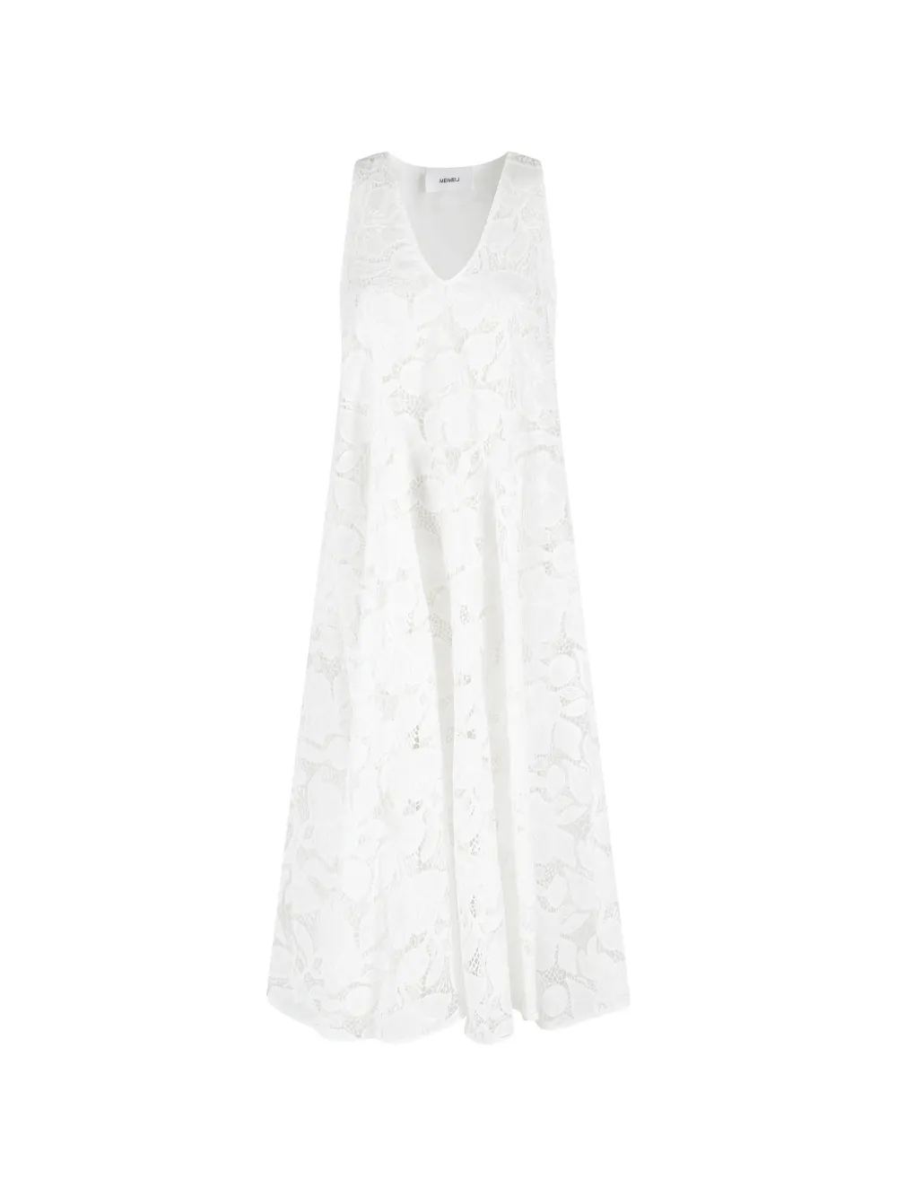 MeimeiJ lace flared dress - White