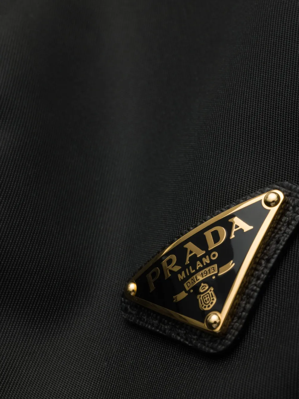 Prada Casquette Re-nylon - Noir 