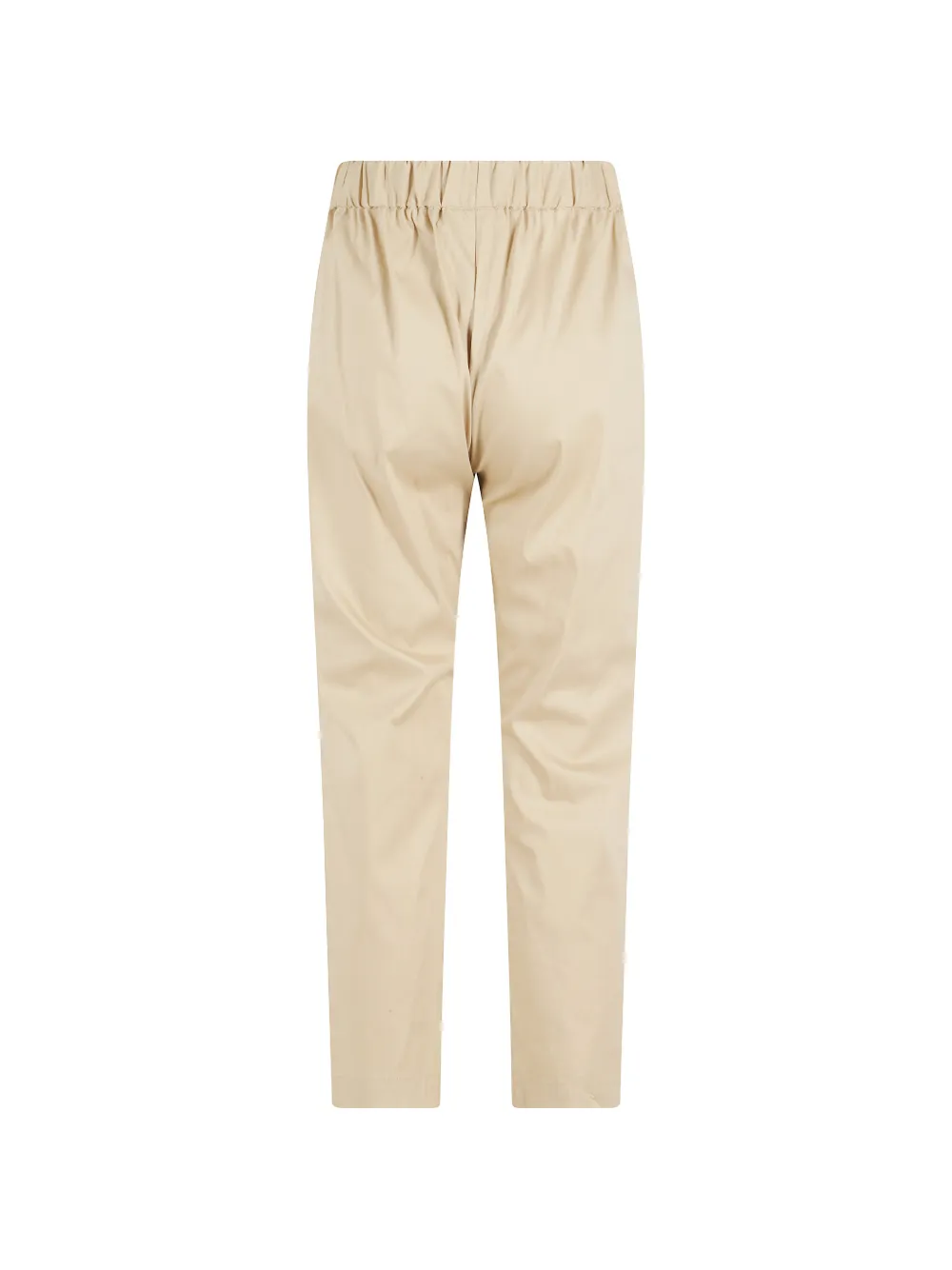Semicouture Buddy broek met trekkoordtaille Beige