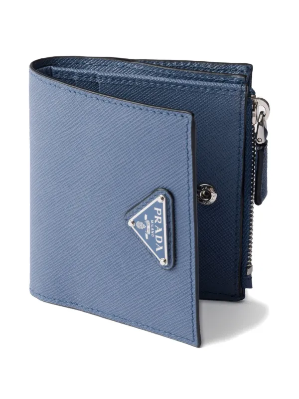 Prada 財布 | ブルー | FARFETCH JP