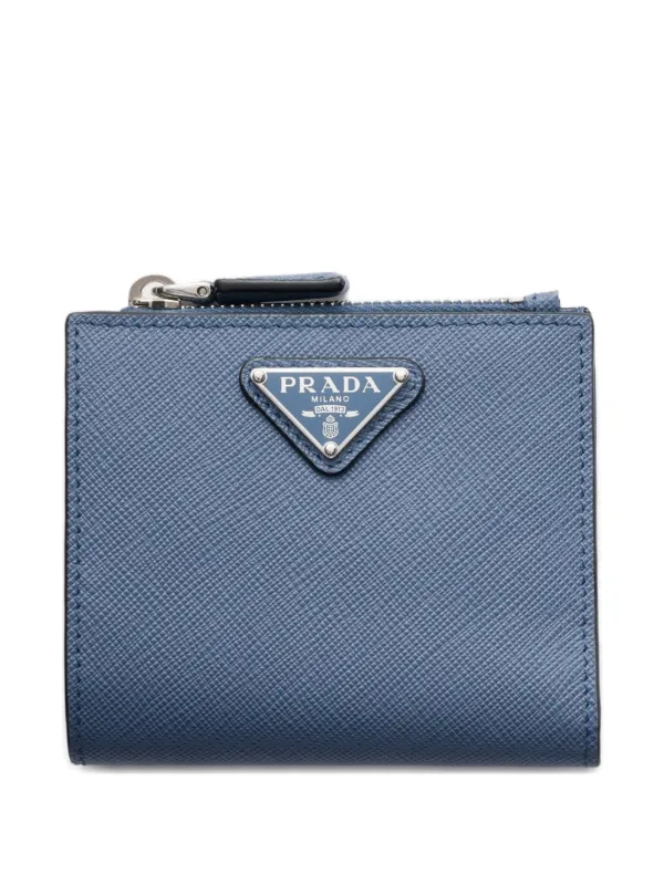 Prada 財布 | ブルー | FARFETCH JP