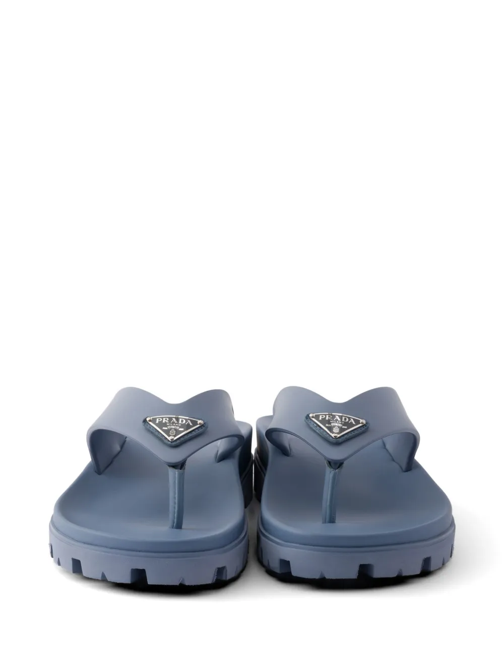 Prada Rubberen sandalen Blauw