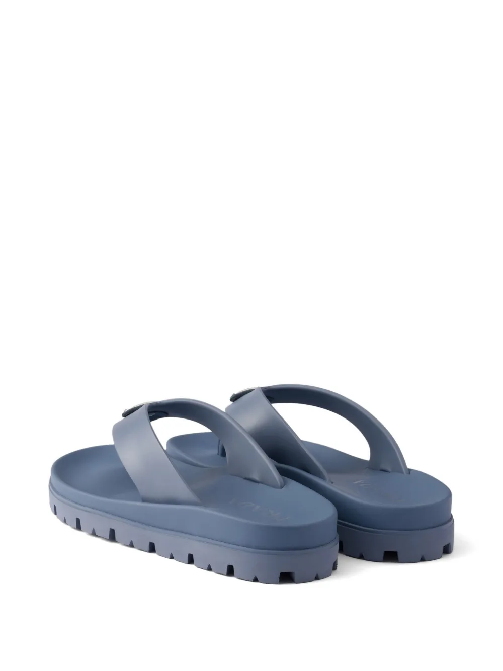 Prada Rubberen sandalen Blauw