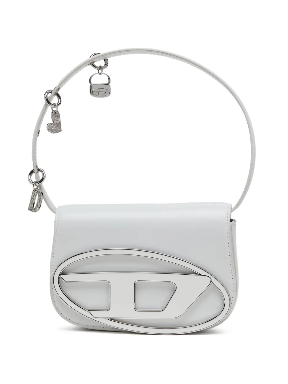 Diesel 1DR charm-embellished shoulder bag - Weiß