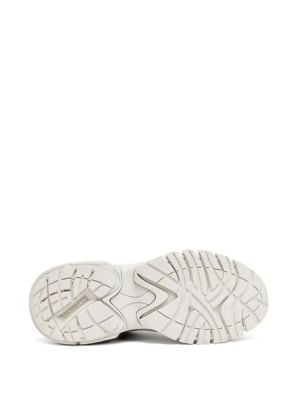 Diesel S-Pro-V-Dense mesh sneakers verfraaid met stras Grijs