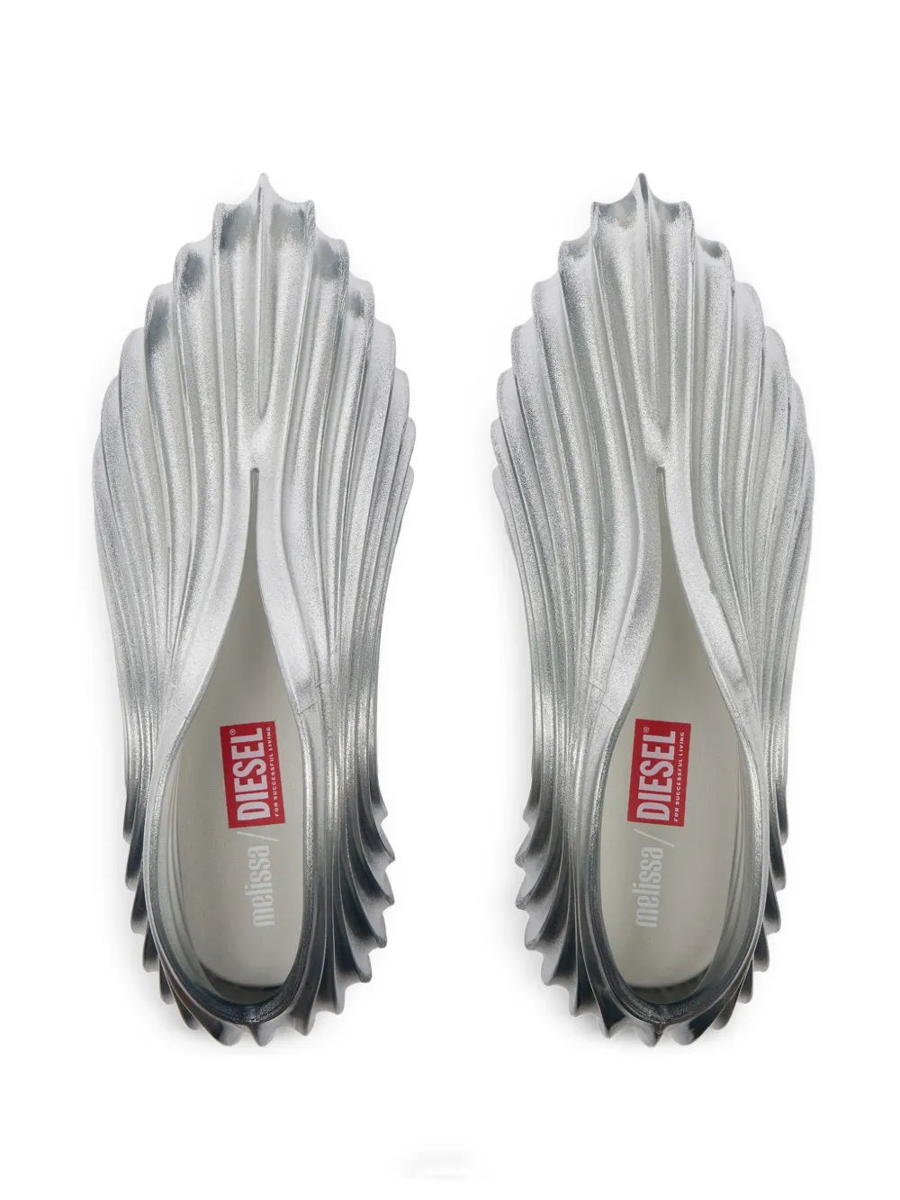 Diesel x Melissa Quantum sneakers Zilver