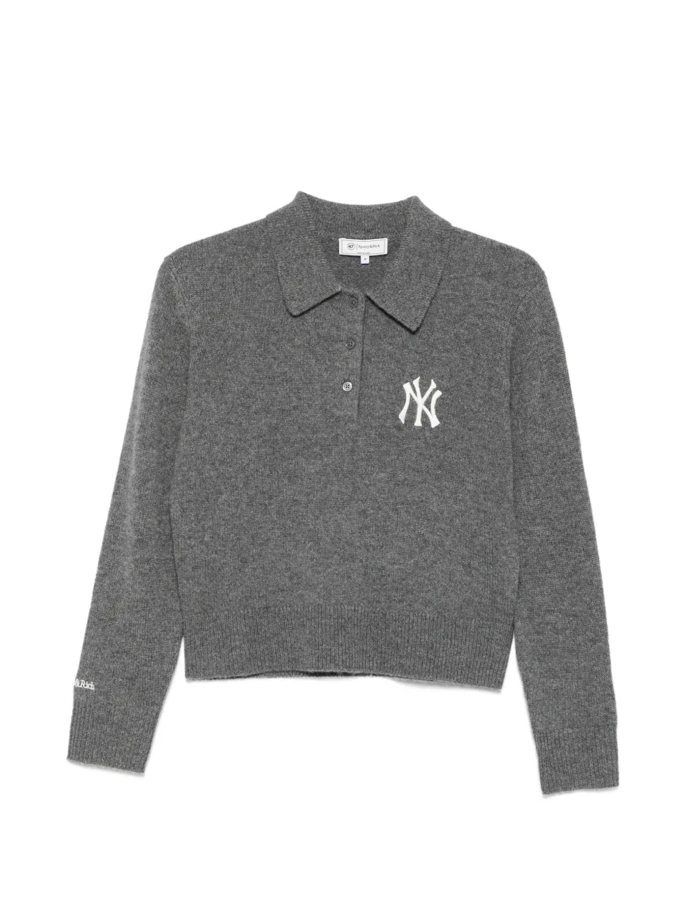Sporty & Rich Heritage Yankees Serif sweater - Grigio