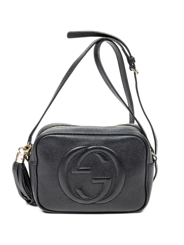 Gucci Pre-Owned ソーホー GG タッセル ショルダーバッグ | ブラック 