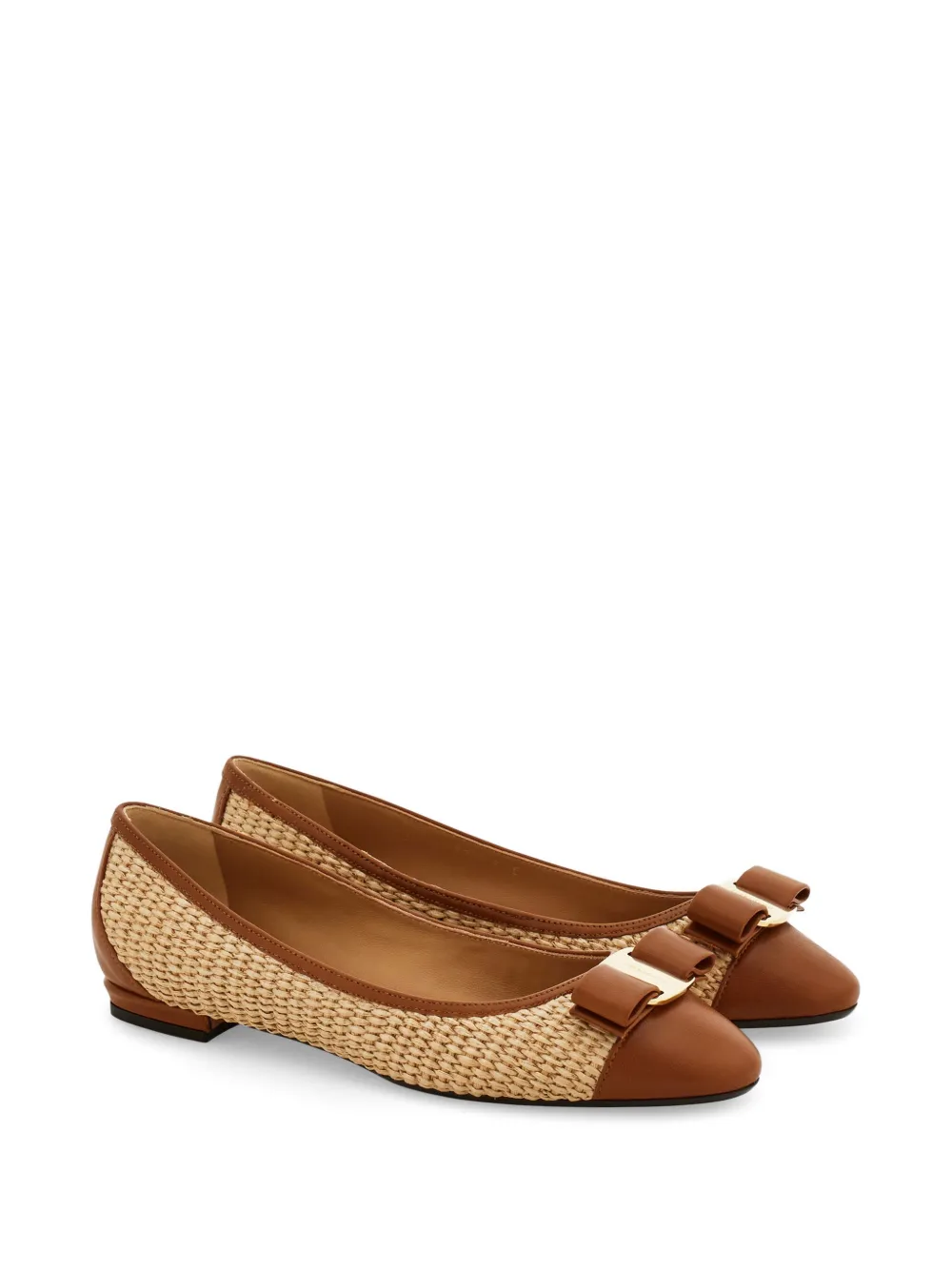 Ferragamo Varina ballerina's Bruin