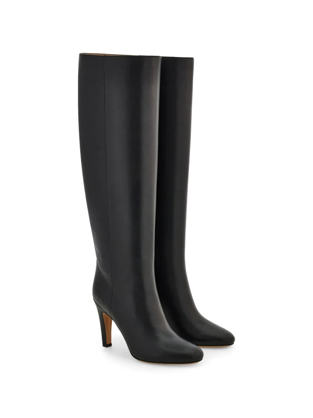 Ferragamo Knielaarzen Zwart