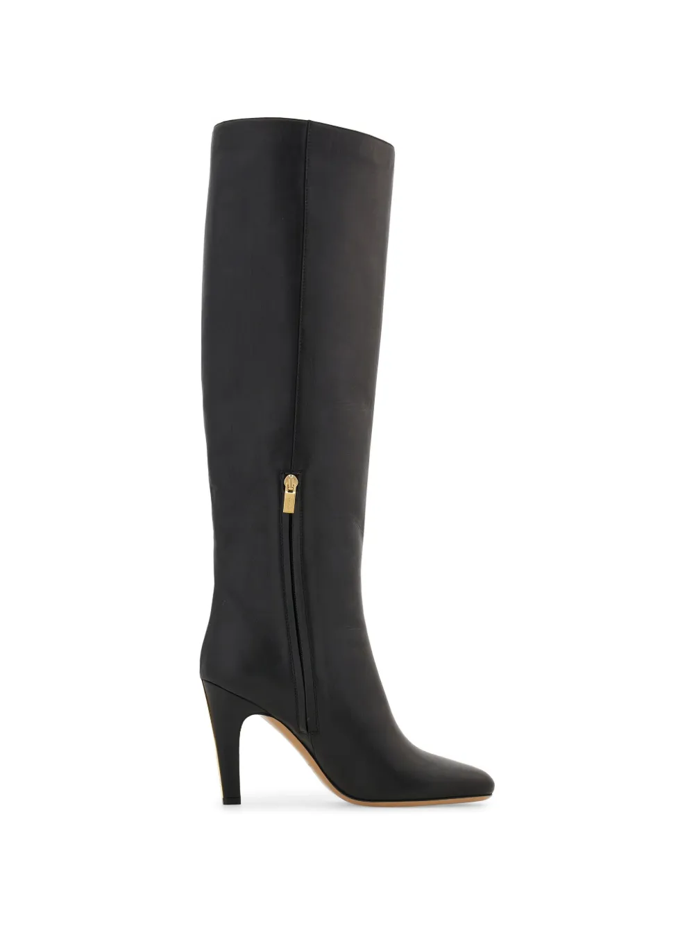 Ferragamo Knielaarzen Zwart