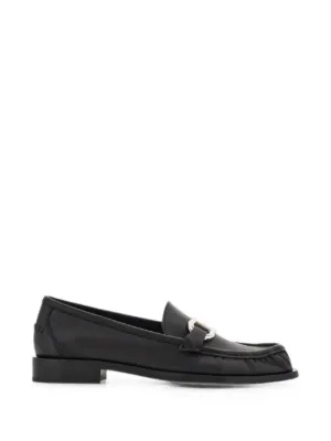 Jimmy Choo Marlow ダイヤモンド ローファー | ブラック | FARFETCH JP