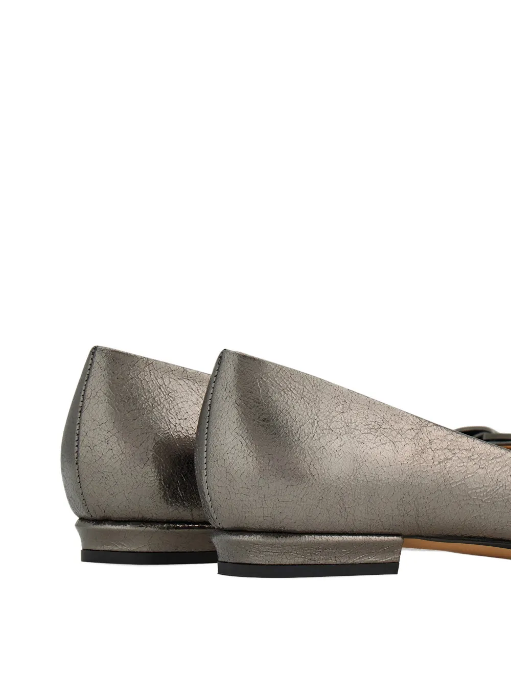 Ferragamo Vara ballerina's met strik Grijs