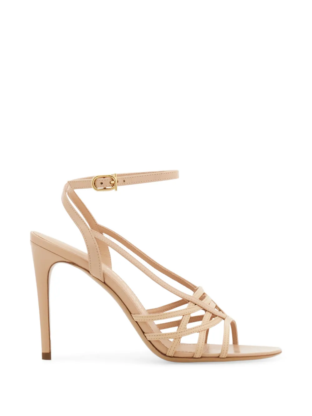 Ferragamo strappy sandals - Neutrals
