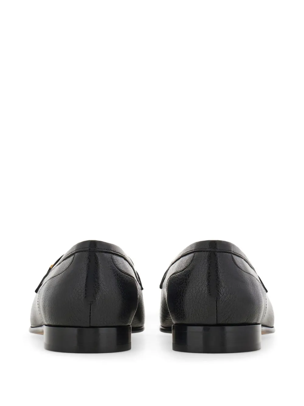 Ferragamo Gancini loafers Zwart