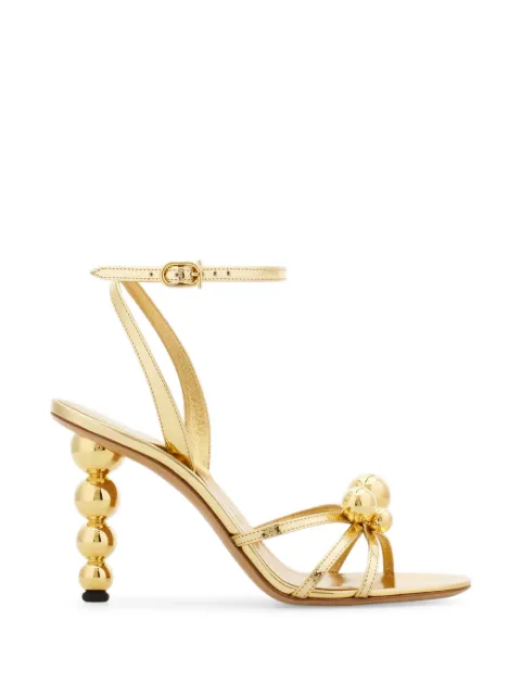 Ferragamo spherical heel sandals